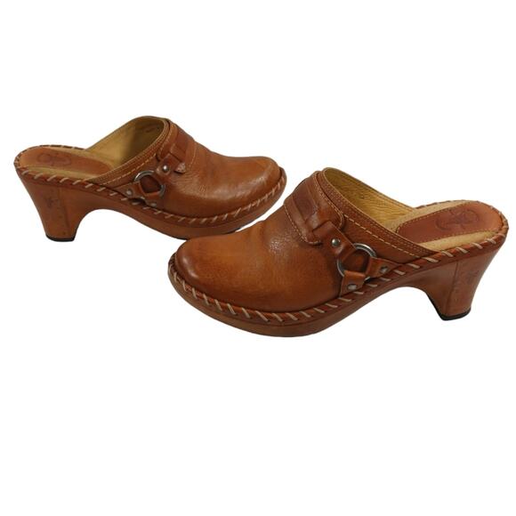 Frye & Co Charlotte Clogs GUC $189 size 7.5M    FS2234 - Picture 6 of 10